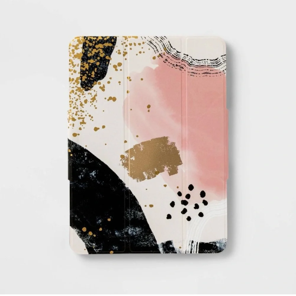 Heyday Pink and Gold Artistic Tablet Case